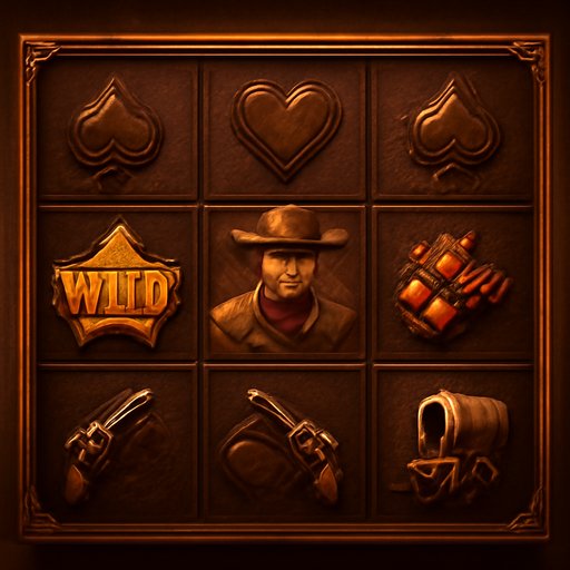 5th Wild West Gold mobile reel screen